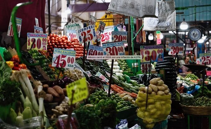 Inflación cierra 2024 en menor nivel desde febrero de 2021