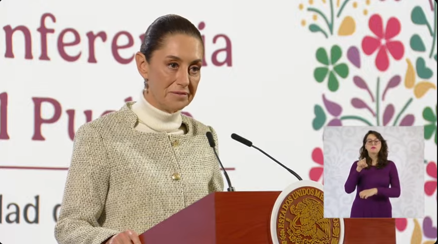 Conferencia de la presidenta Sheinbaum Pardo