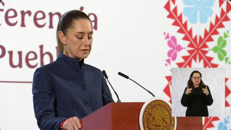 Conferencia de la presidenta Sheinbaum Pardo