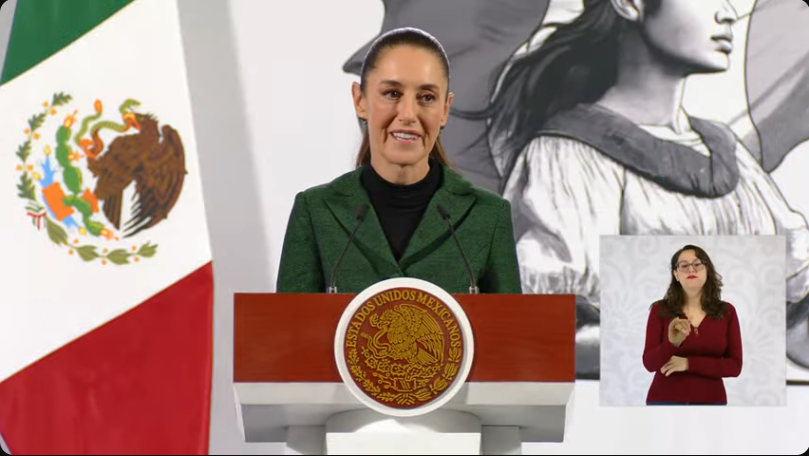 Conferencia de prensa de la presidenta Claudia Sheinbaum Pardo desde Palacio Nacional