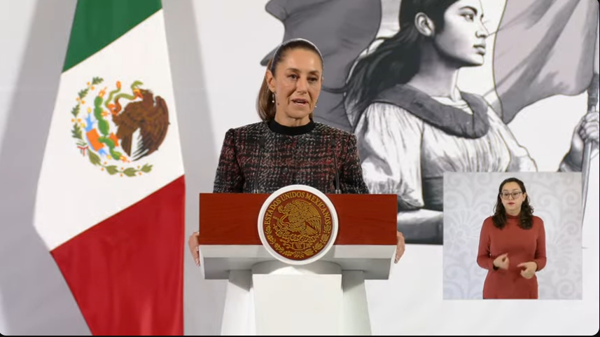 Conferencia de la presidenta Sheinbaum Pardo