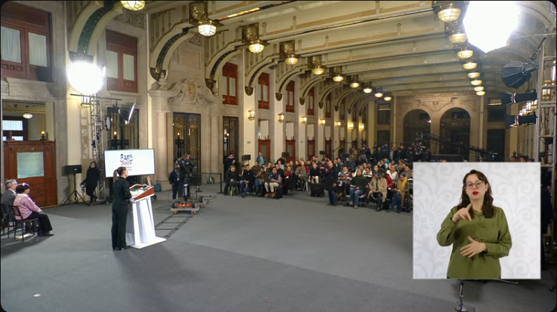 Conferencia de la presidenta Sheinbaum Pardo