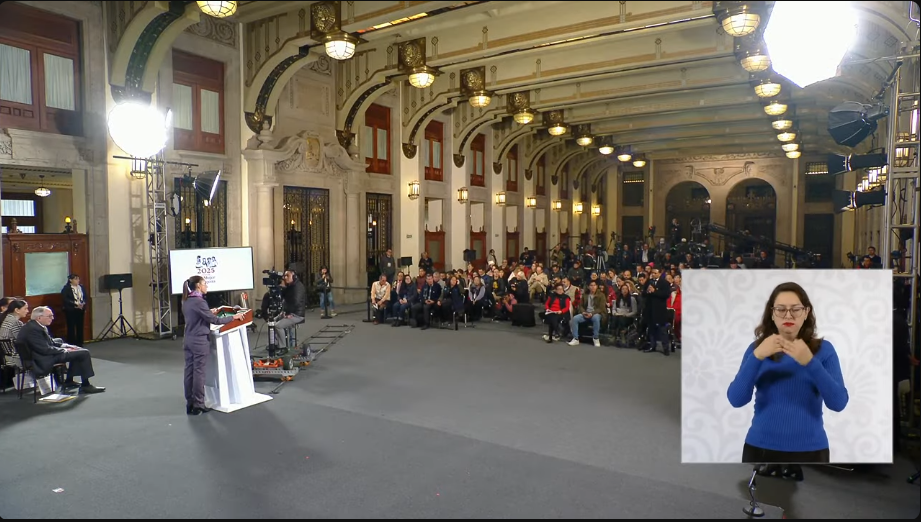 Conferencia de la presidenta Sheinbaum Pardo