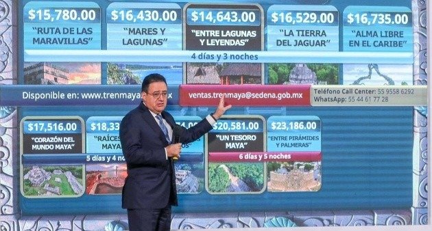 Presentan resultados de operación del Tren Maya en 2024