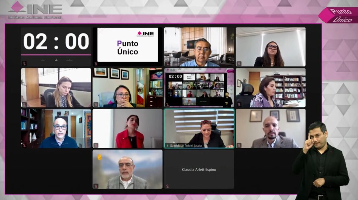 Aprueba INE publicar listas de candidatos para la elección judicial