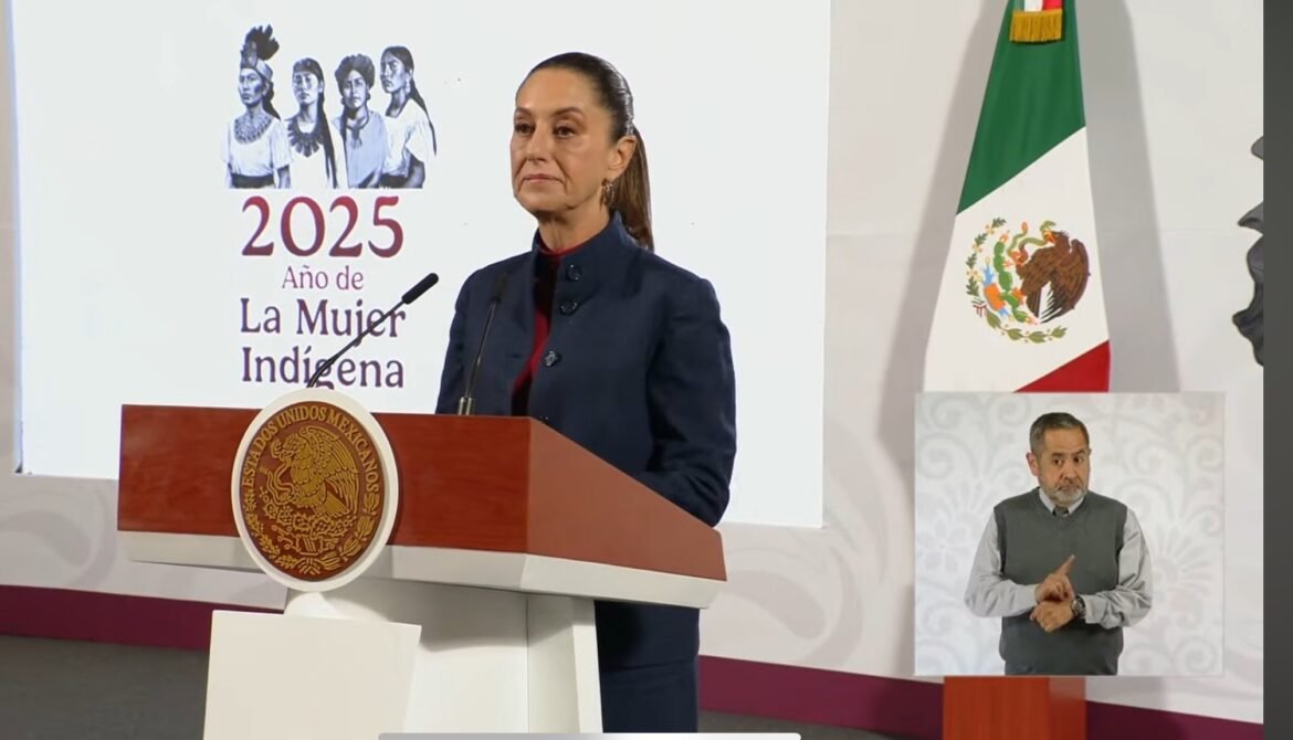 Confirma Sheinbaum reuniones entre autoridades de México y EU