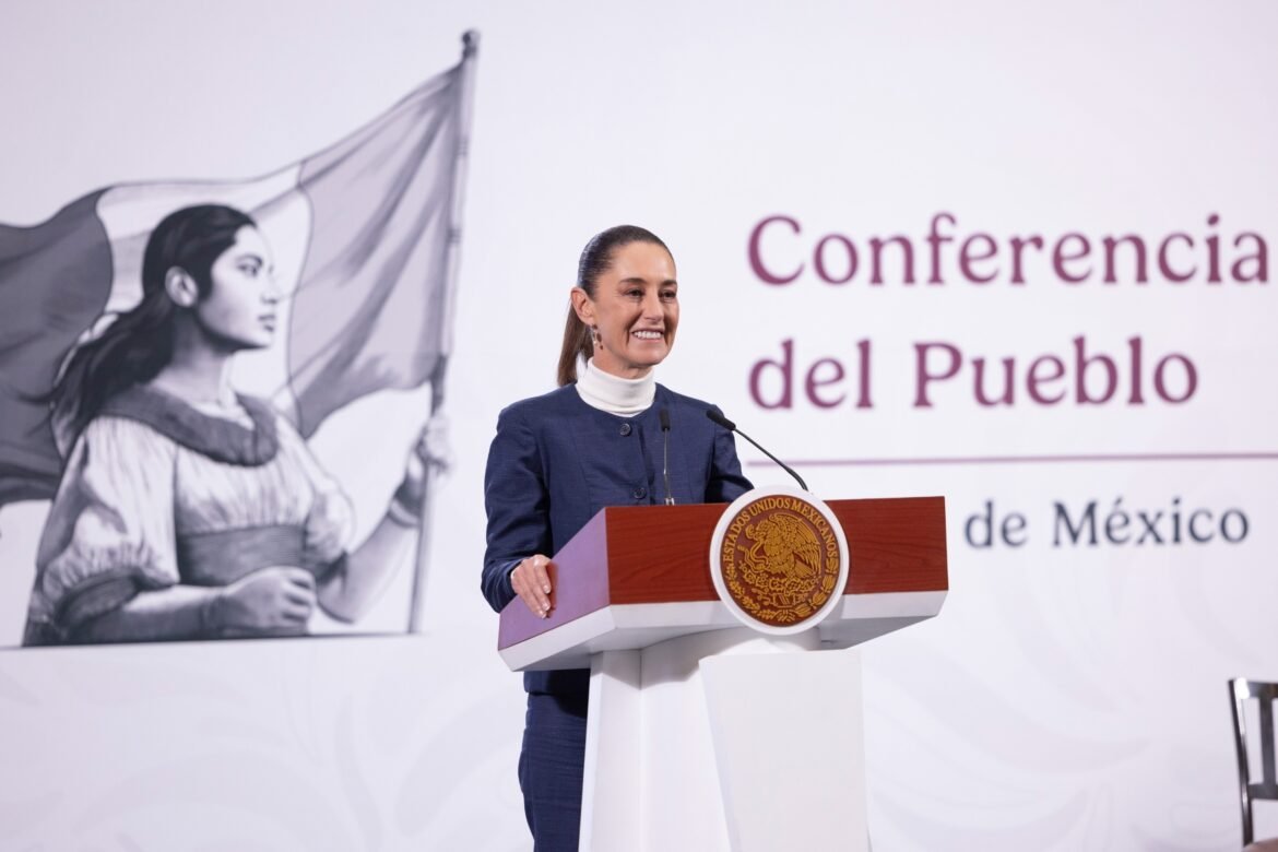 Acuerdan Sheinbaum y Trump pausar aranceles por un mes