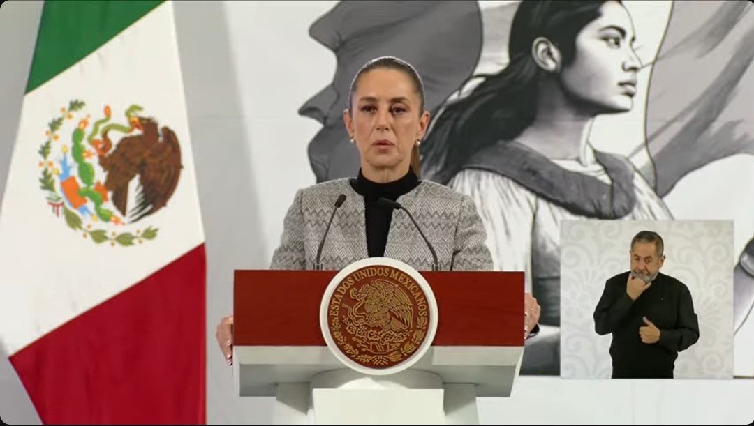 Conferencia de la presidenta Sheinbaum Pardo