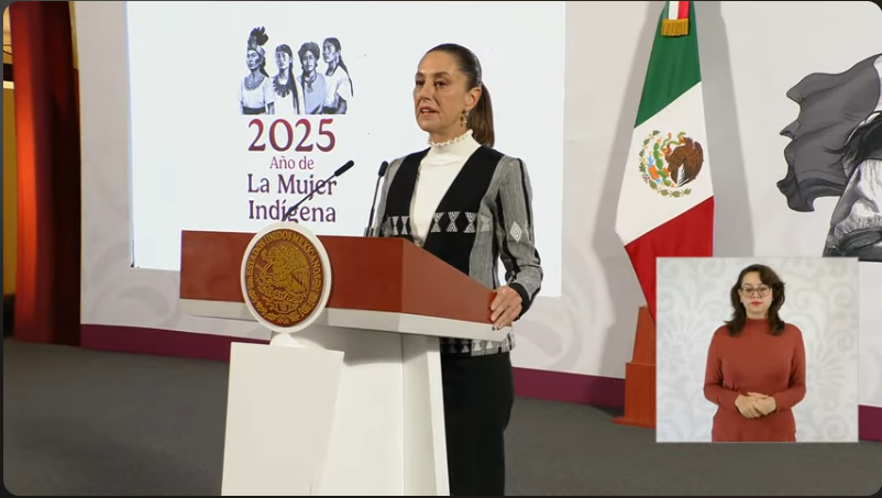 Conferencia de la presidenta Sheinbaum Pardo