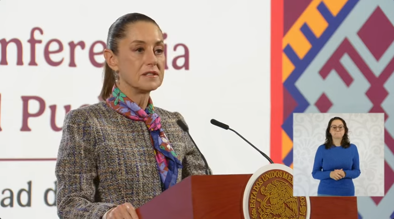 Conferencia de la presidenta Sheinbaum Pardo