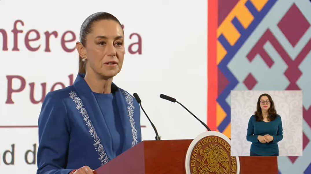 Conferencia de la presidenta Sheinbaum Pardo