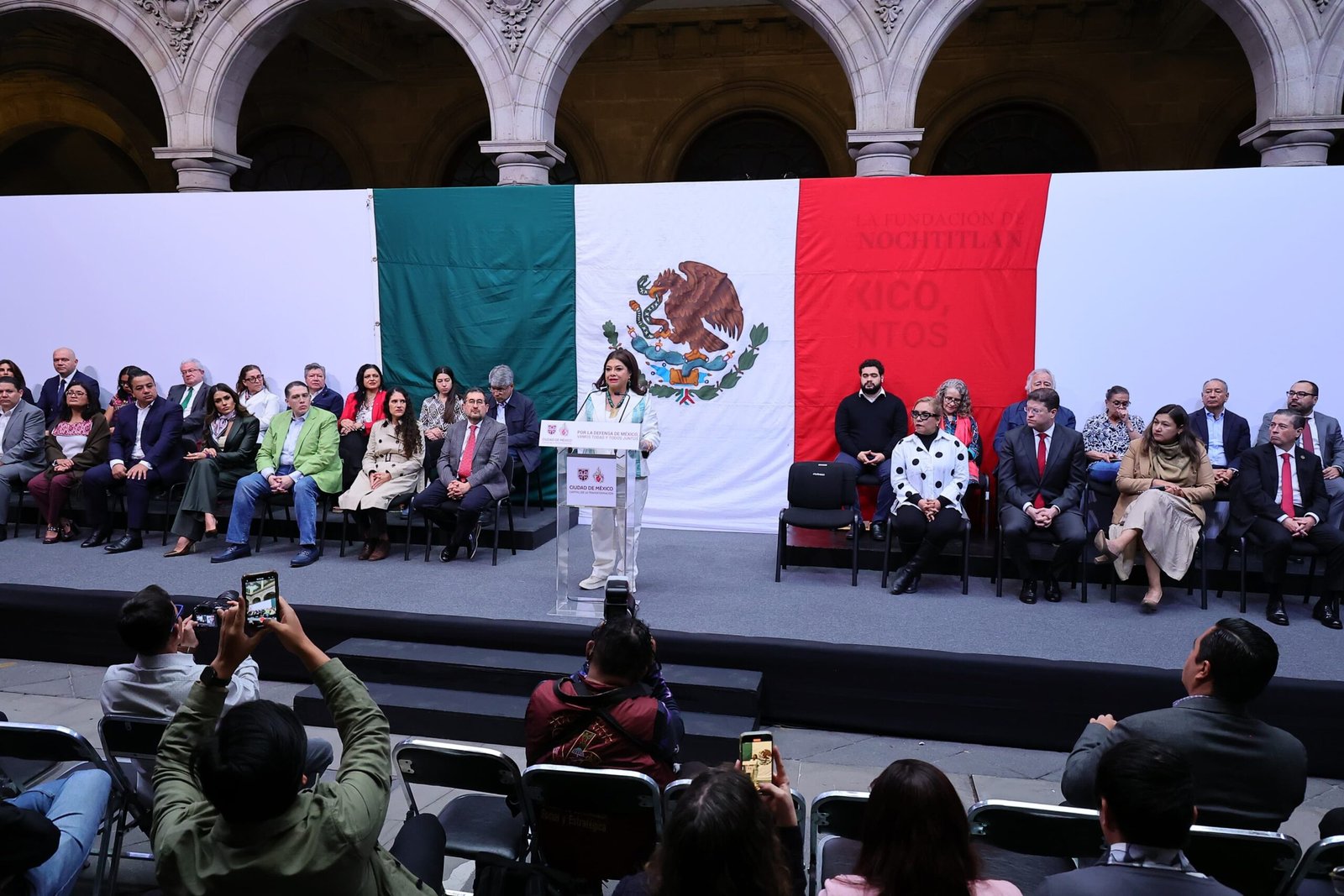 Brugada y alcaldes de la CDMX se unen en defensa de México 