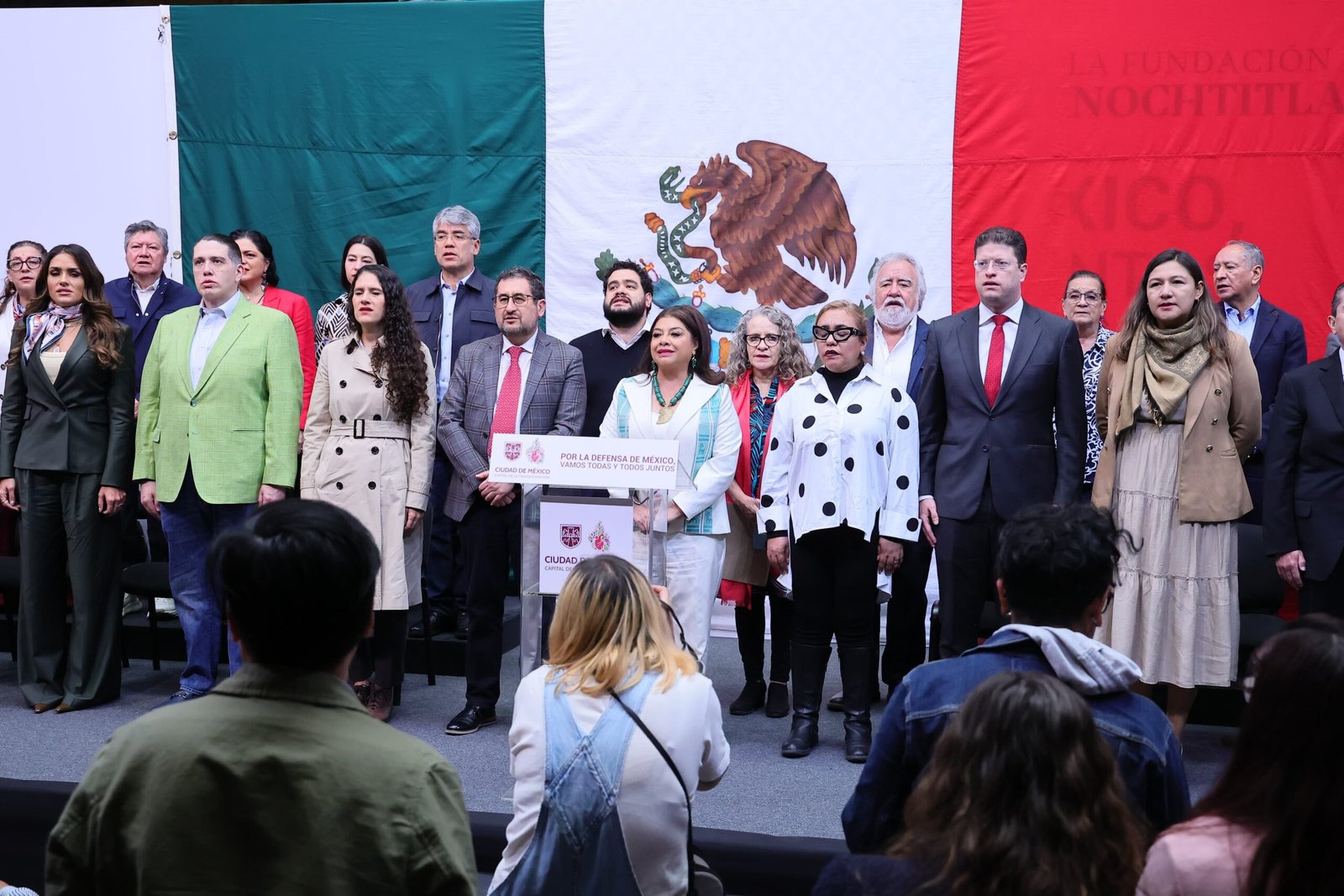 Brugada y alcaldes de la CDMX se unen en defensa de México 