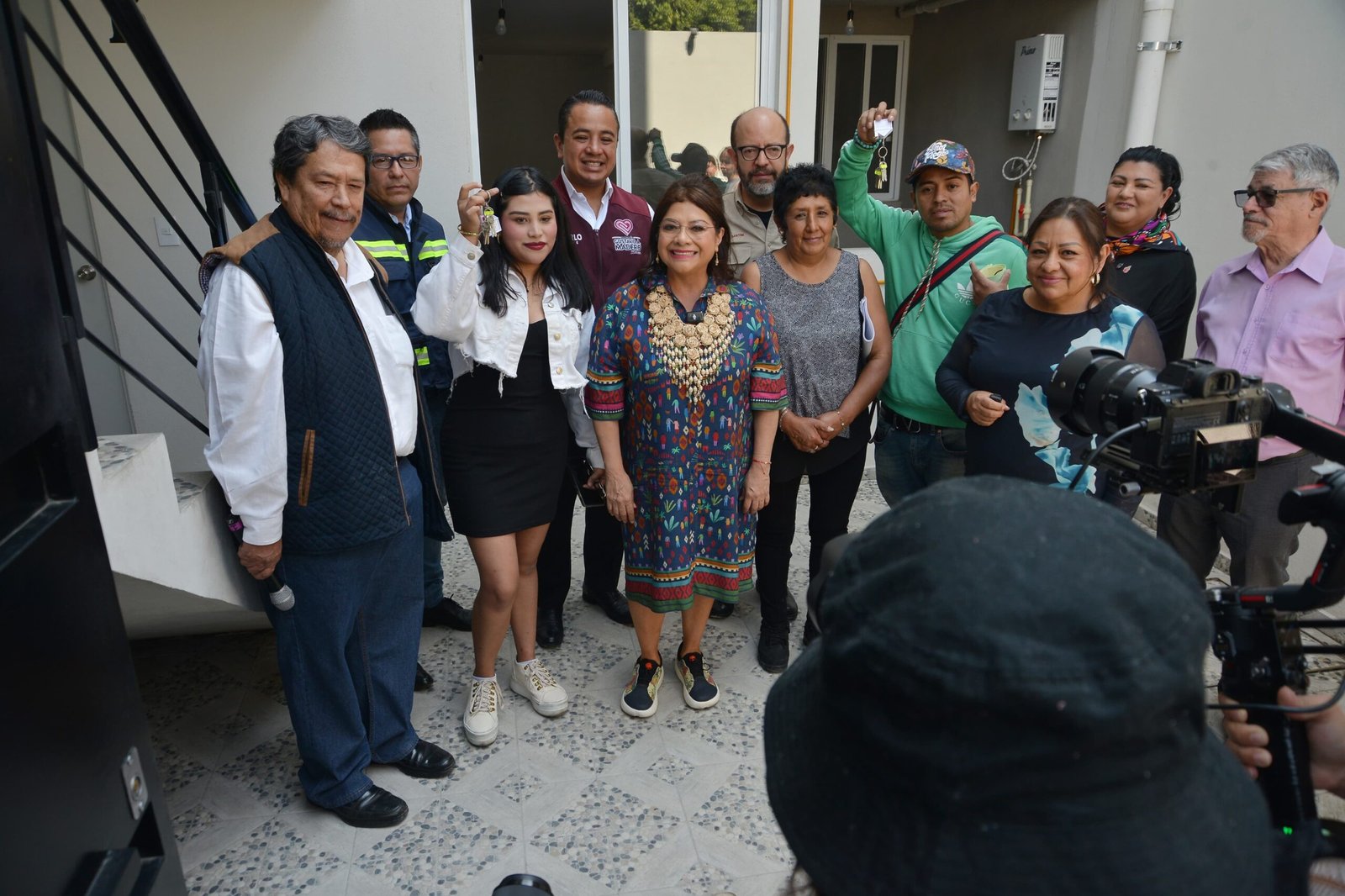 Clara Brugada entrega viviendas en alcaldía Gustavo A. Madero