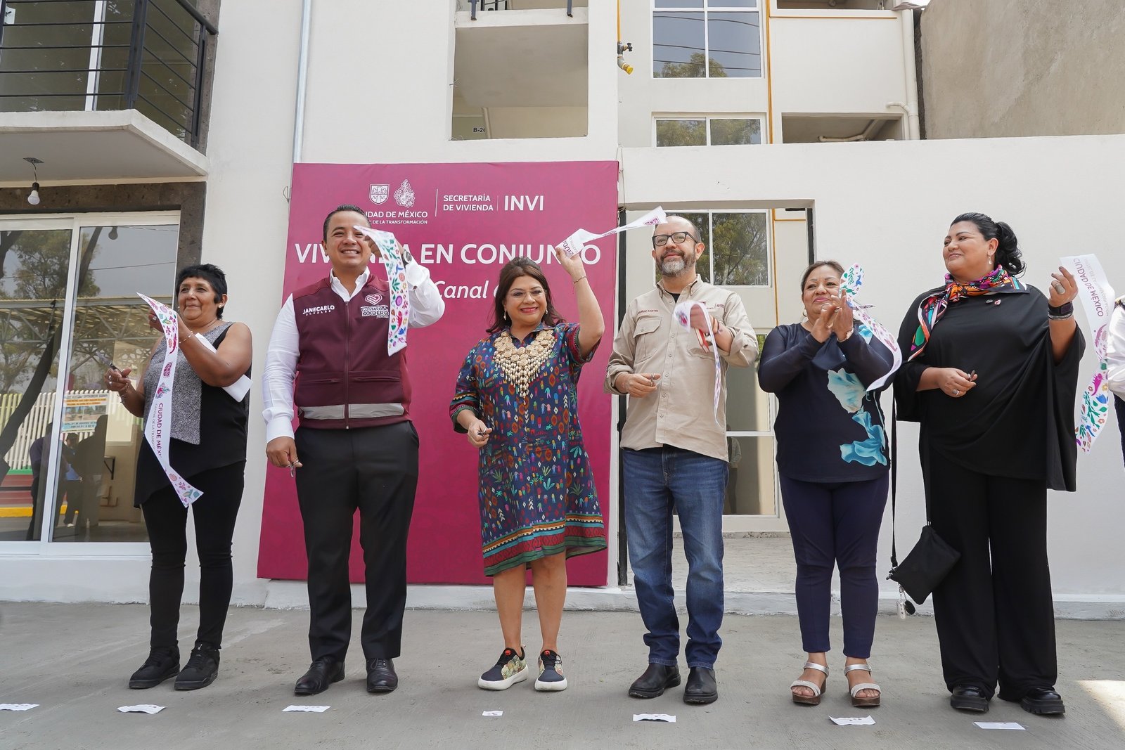 Clara Brugada entrega viviendas en alcaldía Gustavo A. Madero