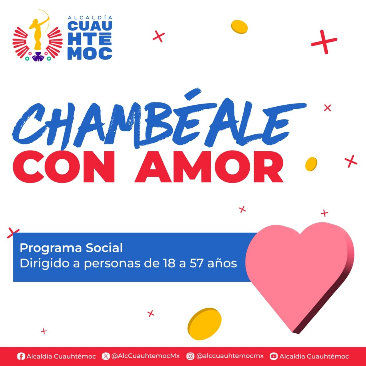 Alcaldía Cuauhtémoc finaliza registro de solicitudes para “Chambéale con amor”