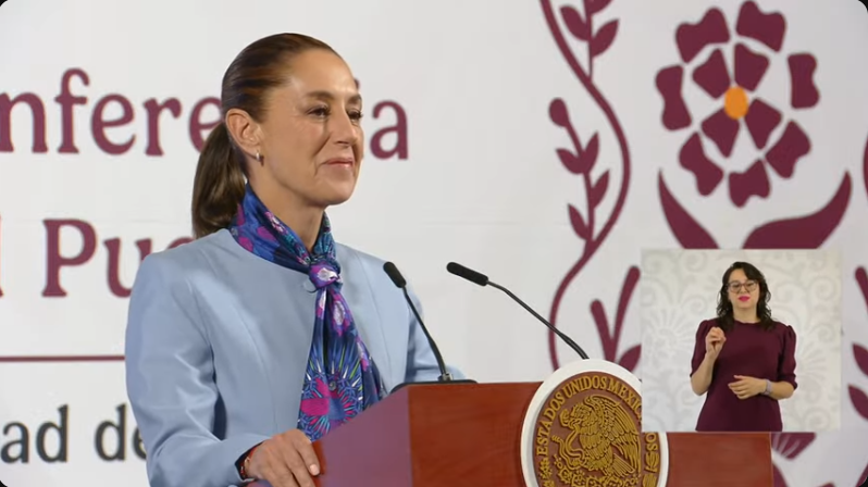 Conferencia de la presidenta Sheinbaum Pardo 