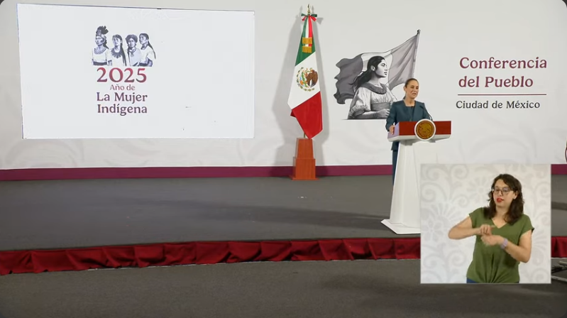 Conferencia de la presidenta Sheinbaum Pardo