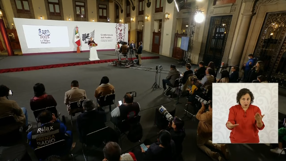 Conferencia de la presidenta Sheinbaum Pardo