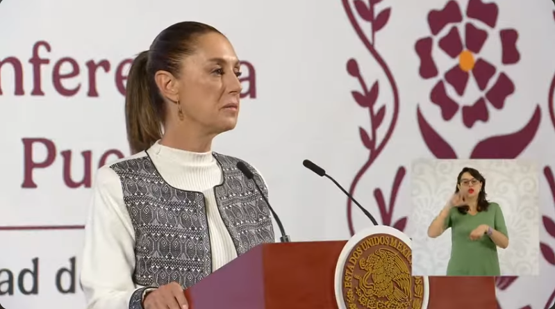 Conferencia de la presidenta Sheinbaum Pardo