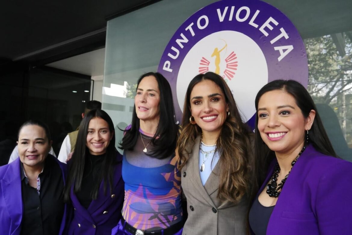 Ale Rojo de la Vega inaugura Puntos Violeta en PAN CDMX y Universidad de Londres