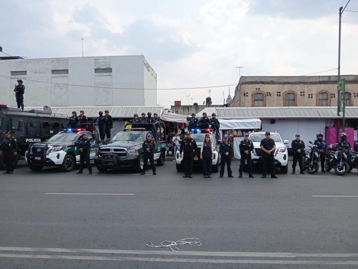 En operativo en Tepito, gobierno de Ale Rojo de la Vega suspende chelerías