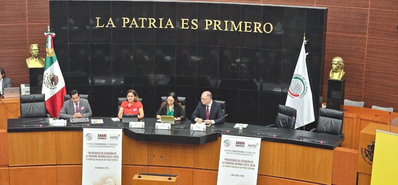 Presenta Early Institute "Prioridades de atención de la Primera Infancia 2024-2030" en el Senado