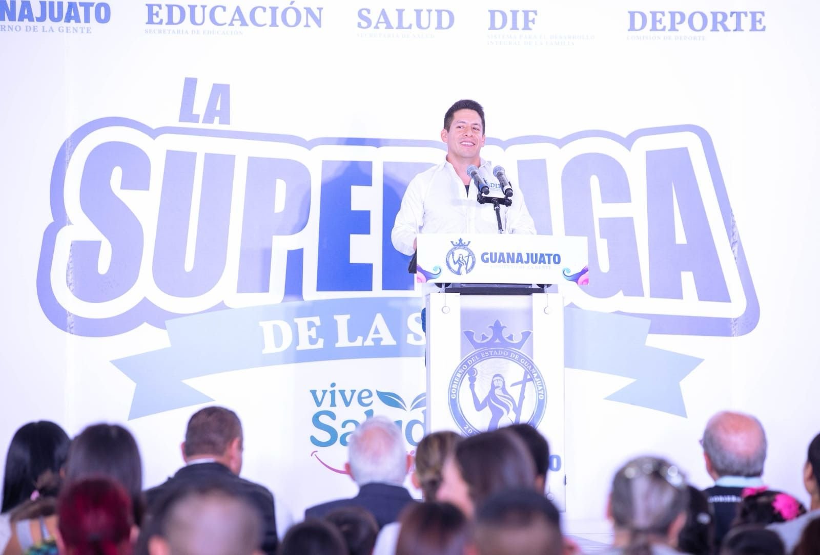 Presenta Gobernadora el Programa “La SuperLiga de la Salud”