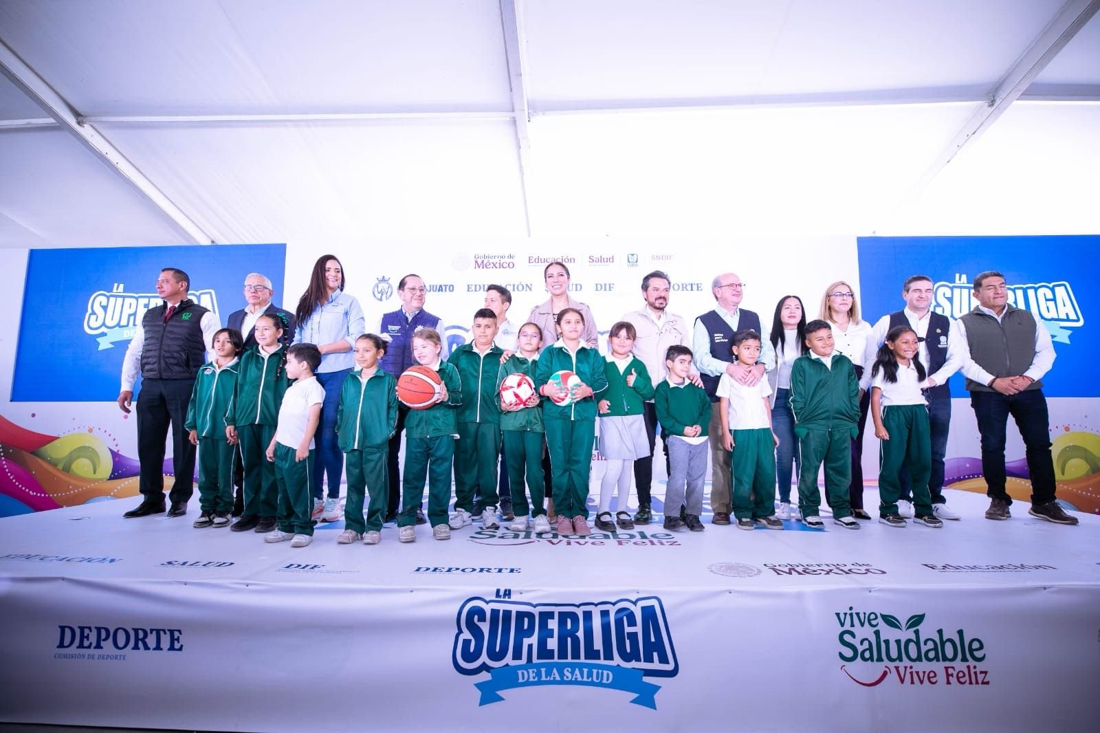 Presenta Gobernadora el Programa “La SuperLiga de la Salud”