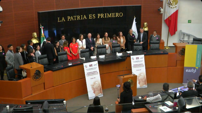 Presenta Early Institute "Prioridades de atención de la Primera Infancia 2024-2030" en el Senado