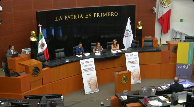 Presenta Early Institute "Prioridades de atención de la Primera Infancia 2024-2030" en el Senado