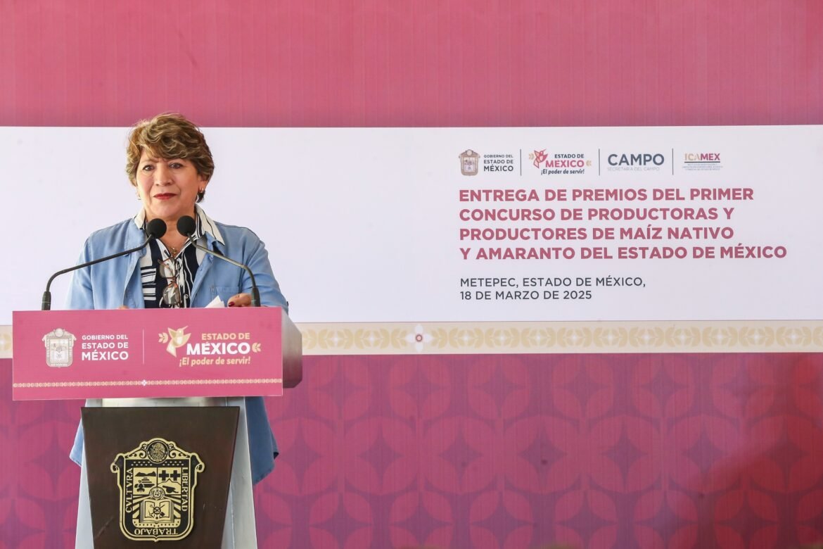 “Pueden imponer aranceles, pero no se pueden llevar nuestro campo”: Delfina Gómez