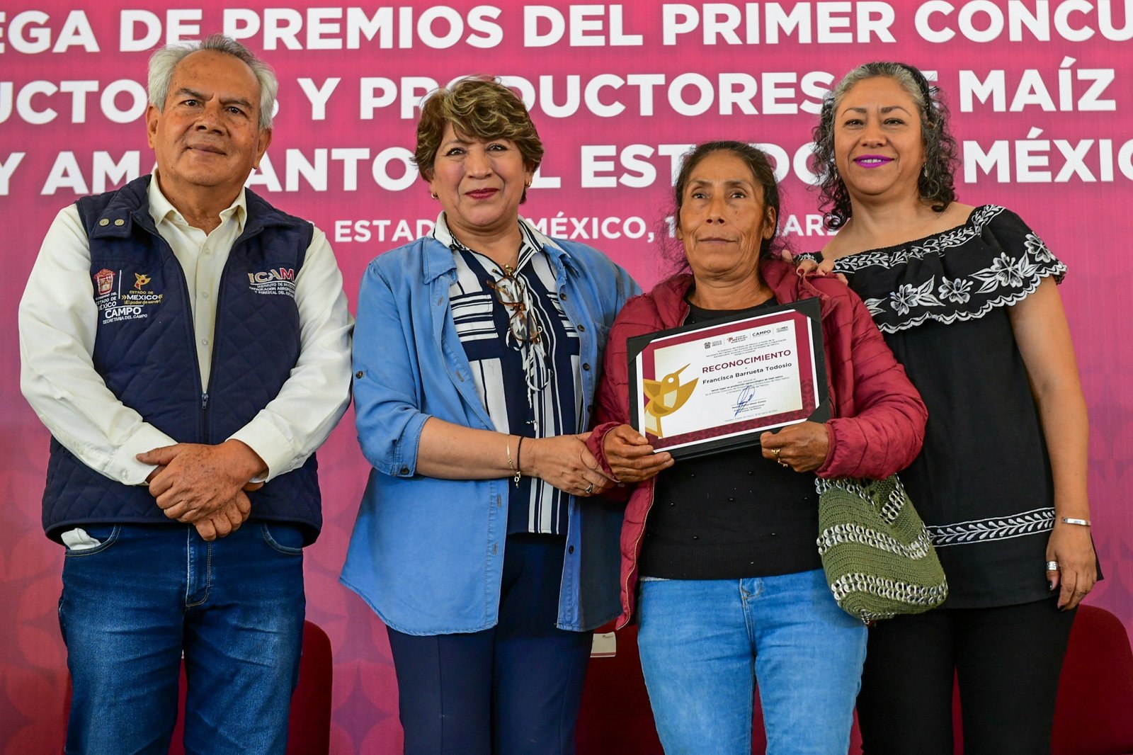 “Pueden imponer aranceles, pero no se pueden llevar nuestro campo”: Delfina Gómez