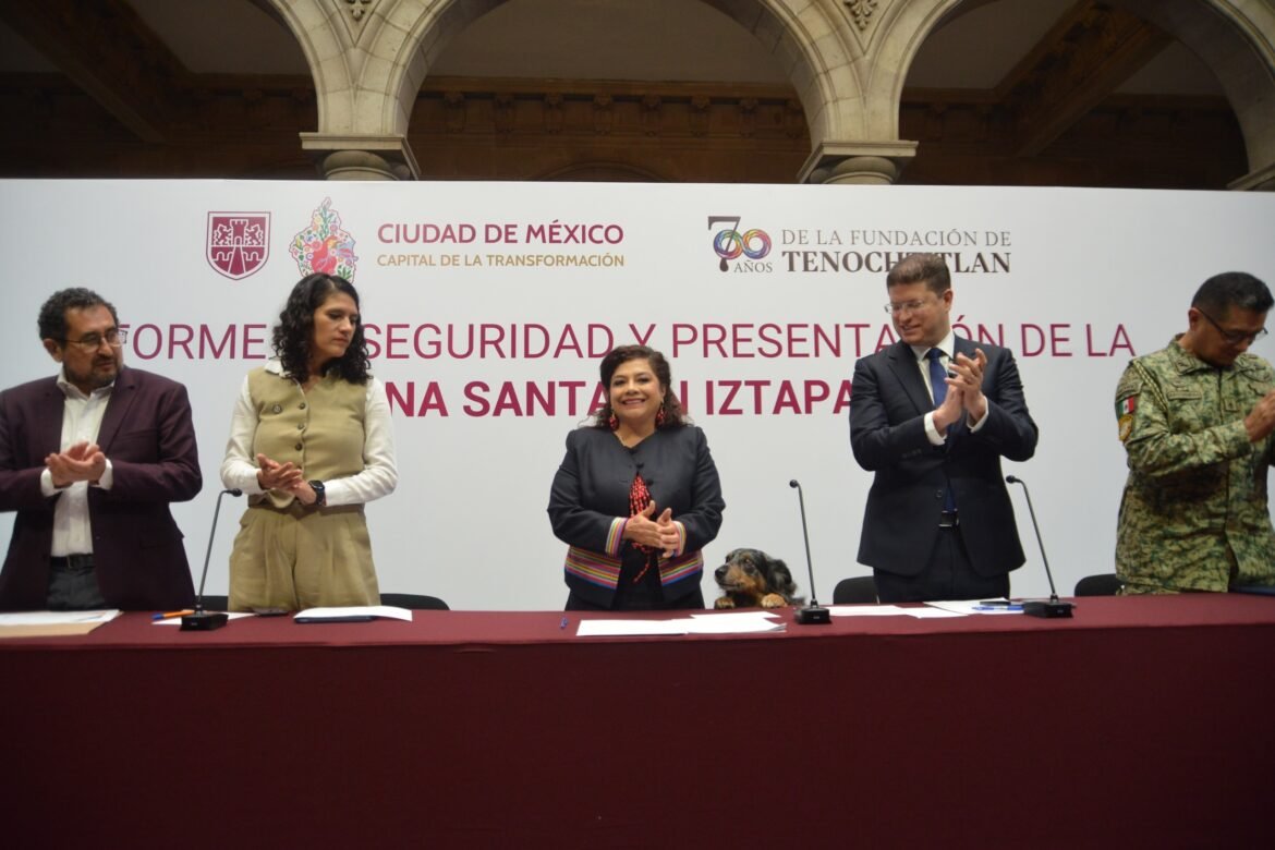 Destaca Clara Brugada reducción de los delitos de alto impacto en la Ciudad de México