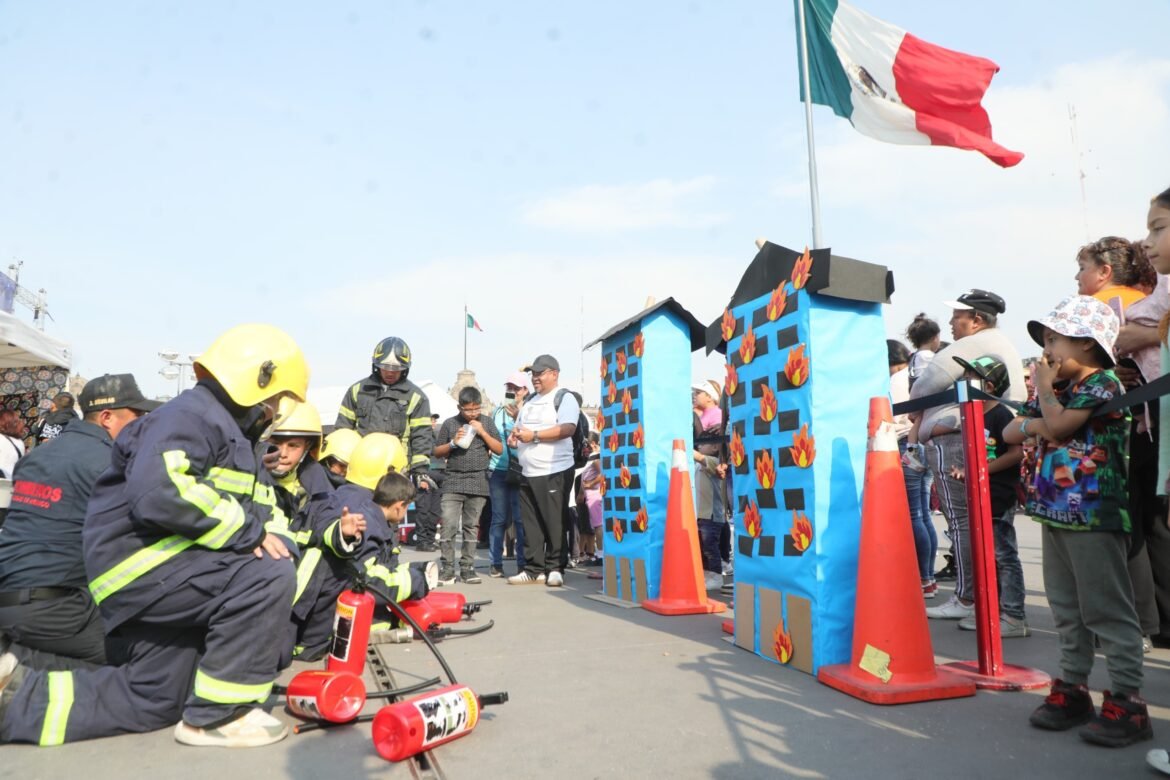 Más de 230 mil niñas y niños han disfrutado el Zocalito de las infancias