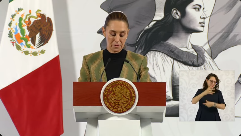 Conferencia de la presidenta Sheinbaum Pardo