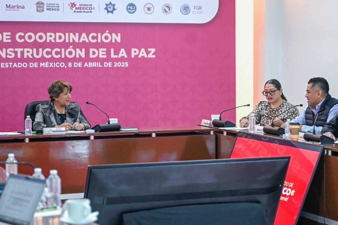 Destaca gobernadora disminución de 19.3 por ciento en homicidios dolosos en EdoMéx