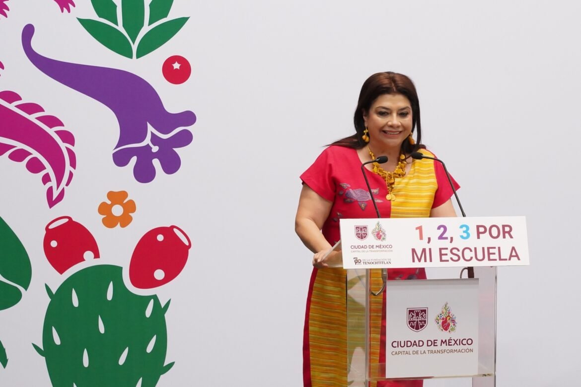 Presentan programa 1,2, 3 Por Mi Escuela en CDMX