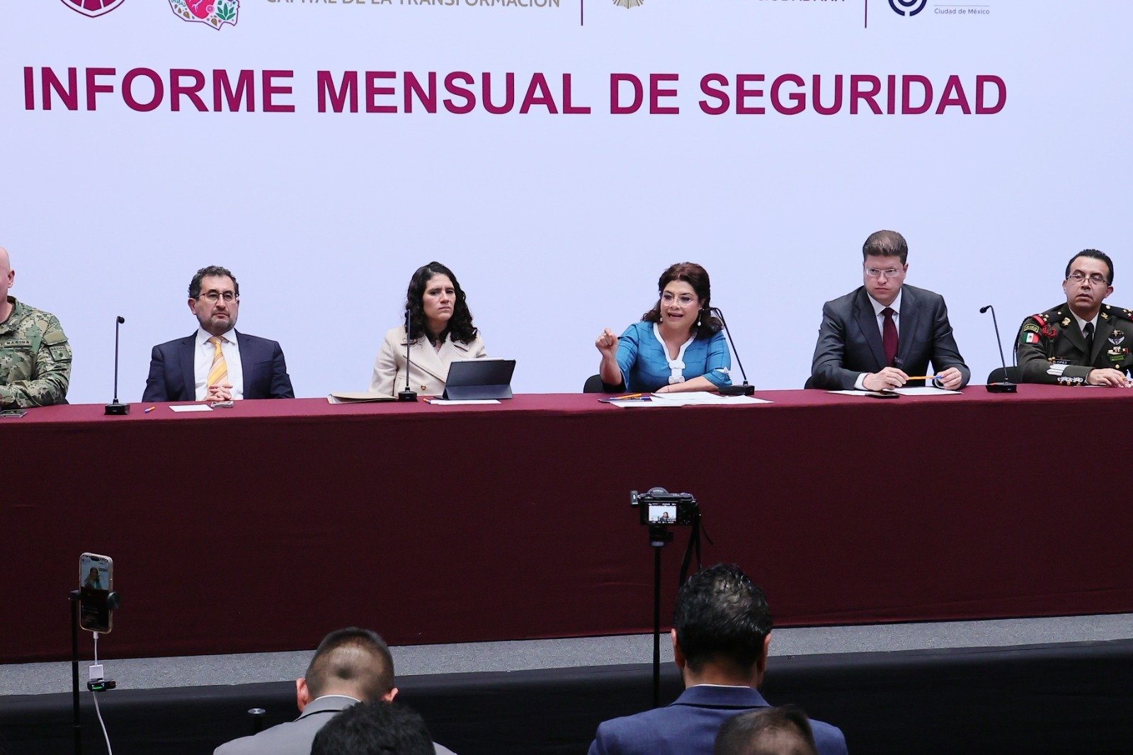 Presenta Brugada Informe de Seguridad: disminuyeron 66.6 por ciento los delitos de alto impacto