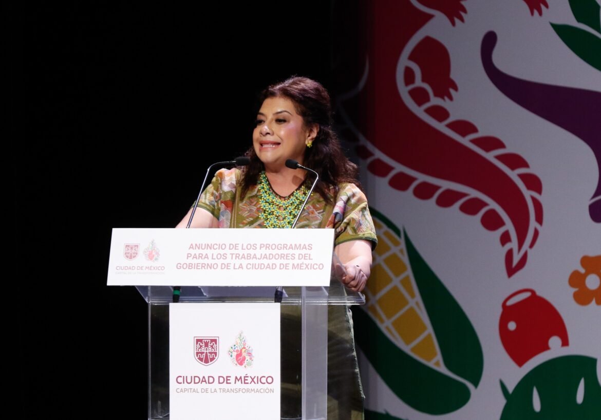 Anuncian programas en beneficio de más de 42 mil trabajadores del Gobierno de la CDMX