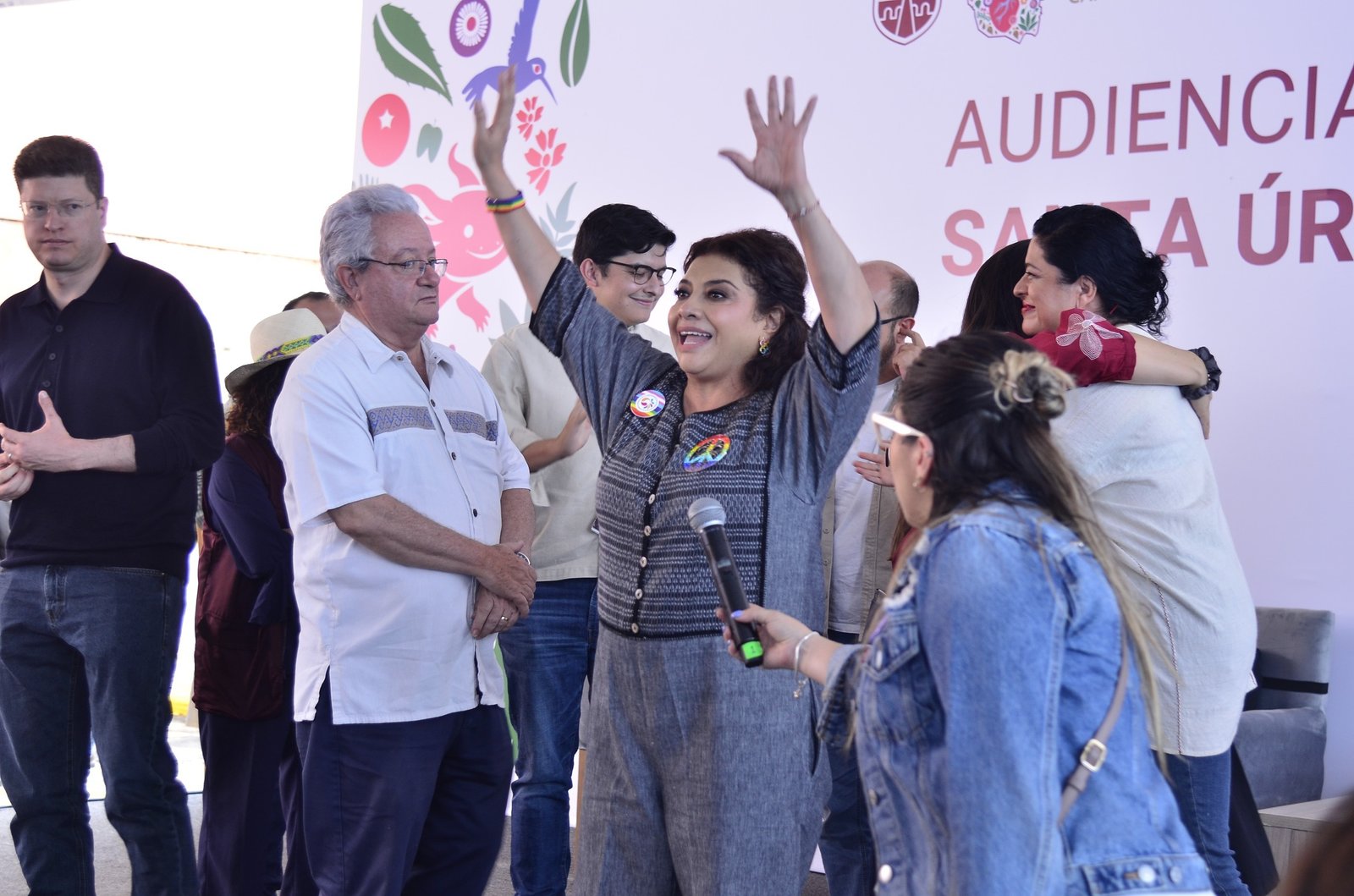 Encabeza Brugada audiencia ciudadana en Santa Úrsula Coapa