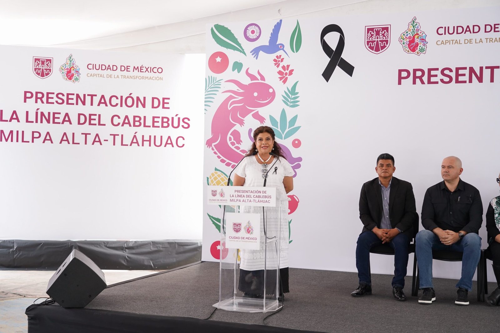 Presenta Clara Brugada la Línea 6 del Cablebús