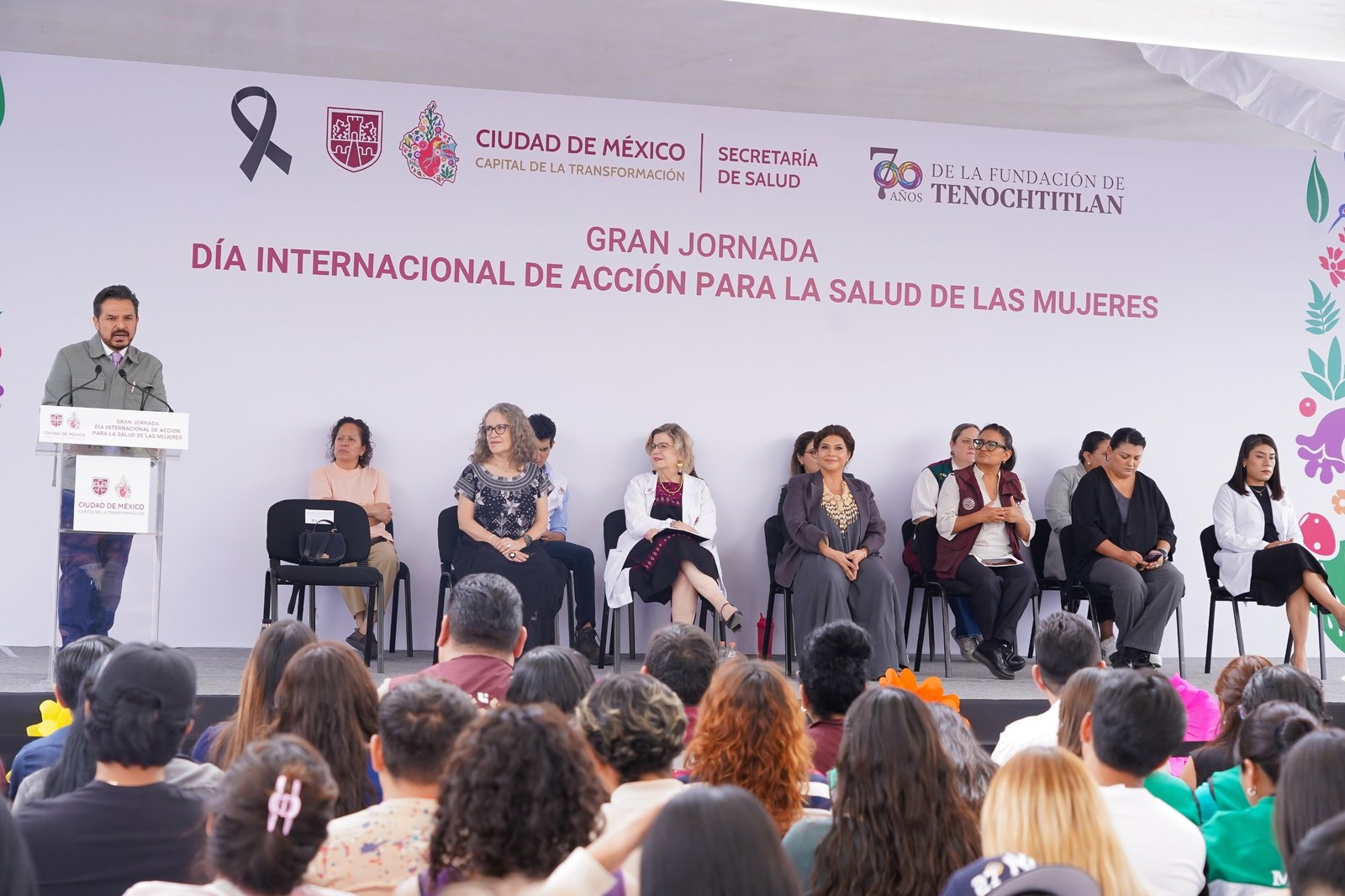 Encabezan Clara Brugada y Zoé Robledo Gran Jornada de Salud para mujeres