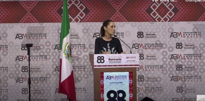 Presenta Sheinbaum el Plan México en Convención Nacional Bancaria