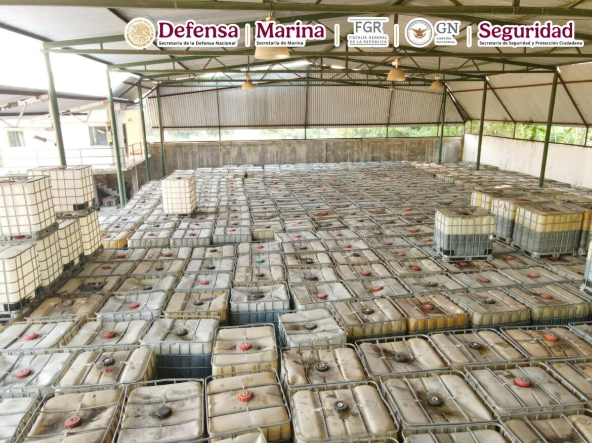 Aseguran más de un millón de litros de hidrocarburo en Tabasco