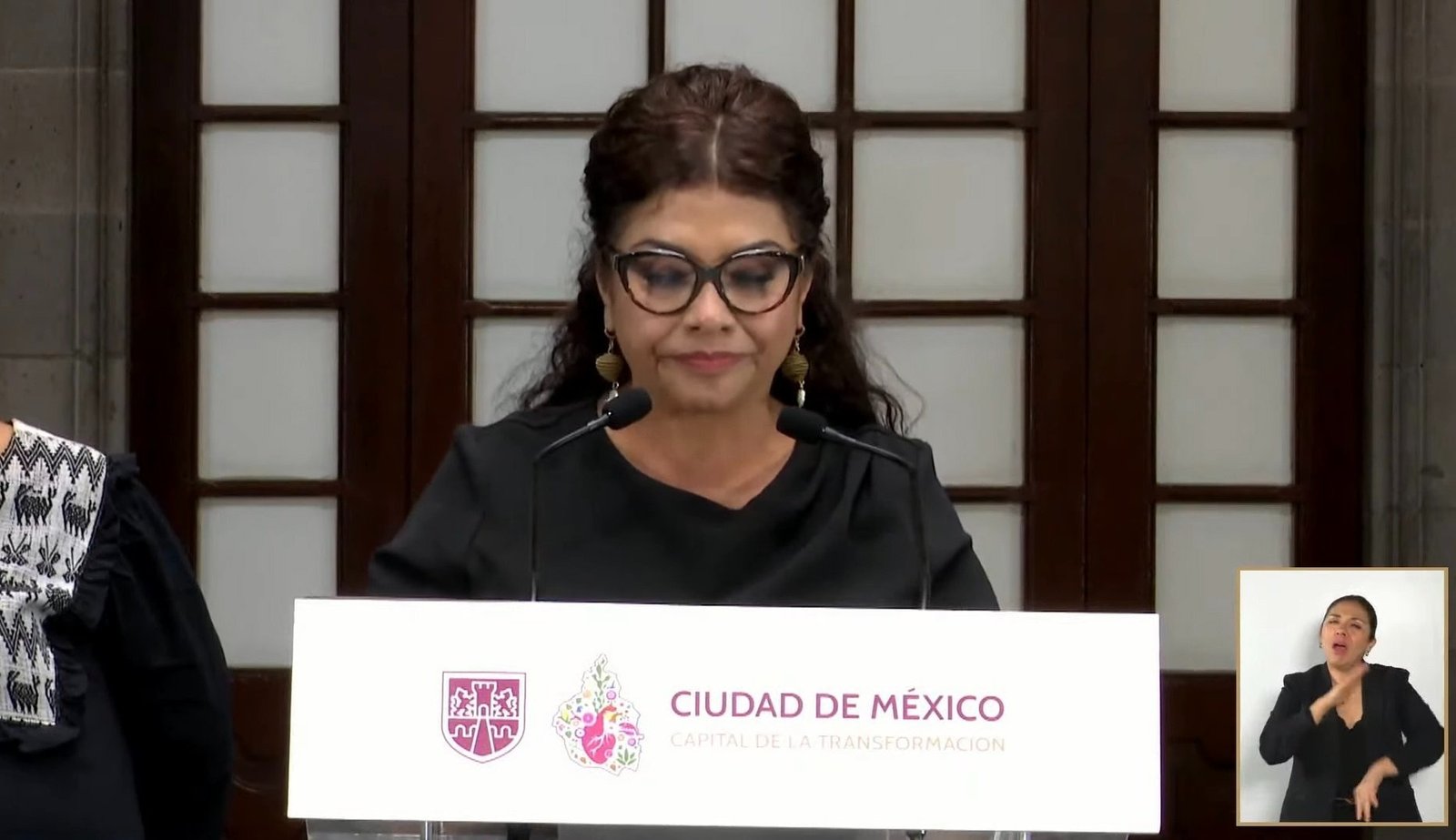 Mensaje de Clara Brugada Molina - Jefa de Gobierno de la CDMX