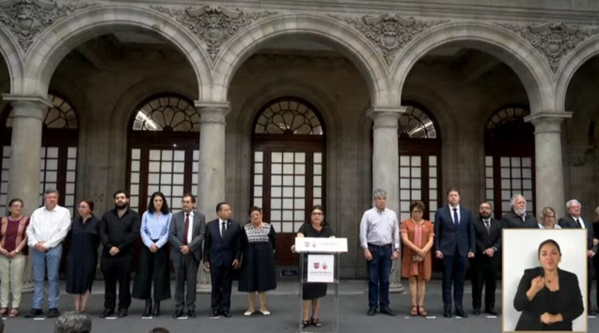Refrenda Clara Brugada compromiso contra la inseguridad en la CDMX