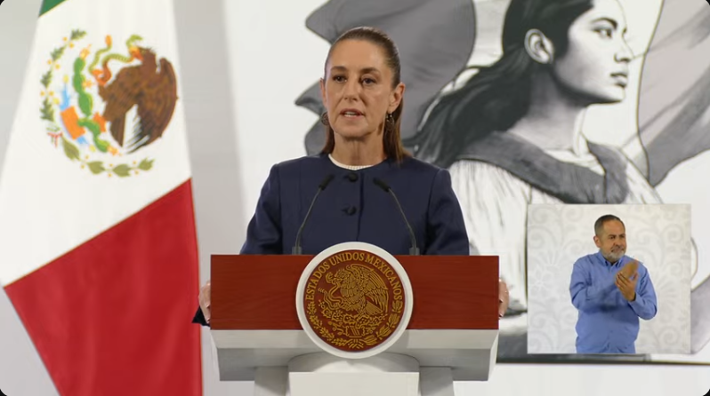 Conferencia de la presidenta Sheinbaum Pardo
