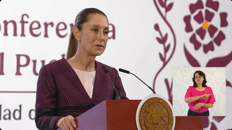 Conferencia de la presidenta Sheinbaum Pardo