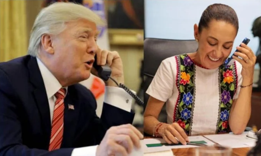 Sostiene Sheinbaum una "buena conversación" con Trump